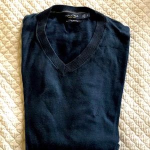 Nautica M blue sweater